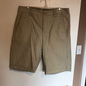 Calvin Klein Plaid Dress Shorts